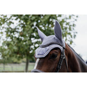 Kentucky Horsewear Bonete para Orejas Wellington Velvet Morado