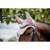 Kentucky Horsewear Bonete para Orejas Wellington Velvet Rosa Viejo