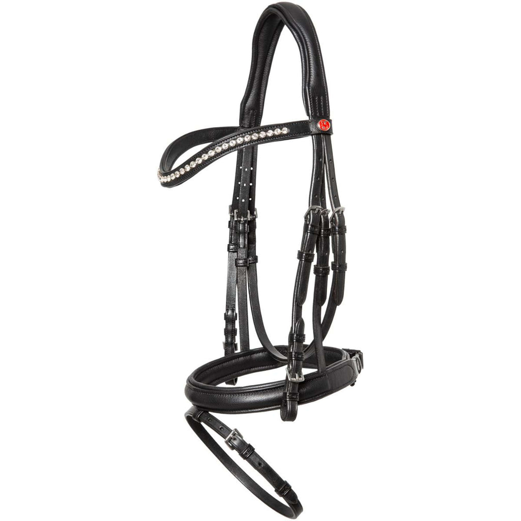 Kieffer Brida Ultrasoft Haflinger Negro/Blancas Piedras