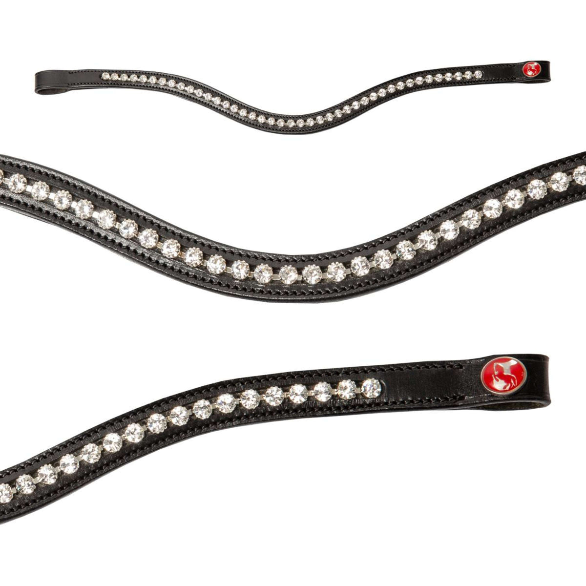 Kieffer Brida Ultrasoft Haflinger Negro/Blancas Piedras