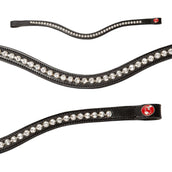 Kieffer Brida Ultrasoft Haflinger Negro/Blancas Piedras