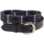 Kieffer Cinturón Buenos Aires Negro/Gris/Azul