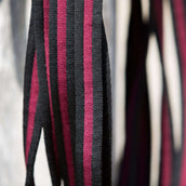 Kieffer Cuerda de trabajo Soft Anja Beran Negro/Borgoña