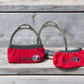 Kieffer Fundas para Estribos Rojo