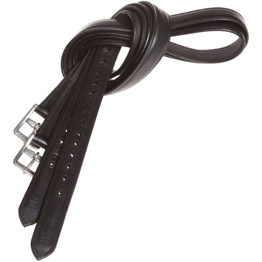 Kieffer Correas de estribo Cuero Negro