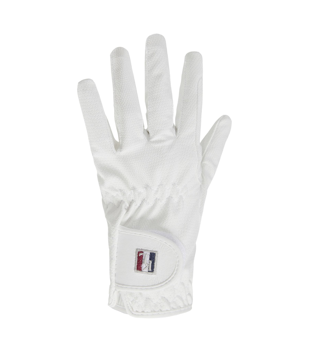 Kingsland Guantes de Equitación Classic Blanco