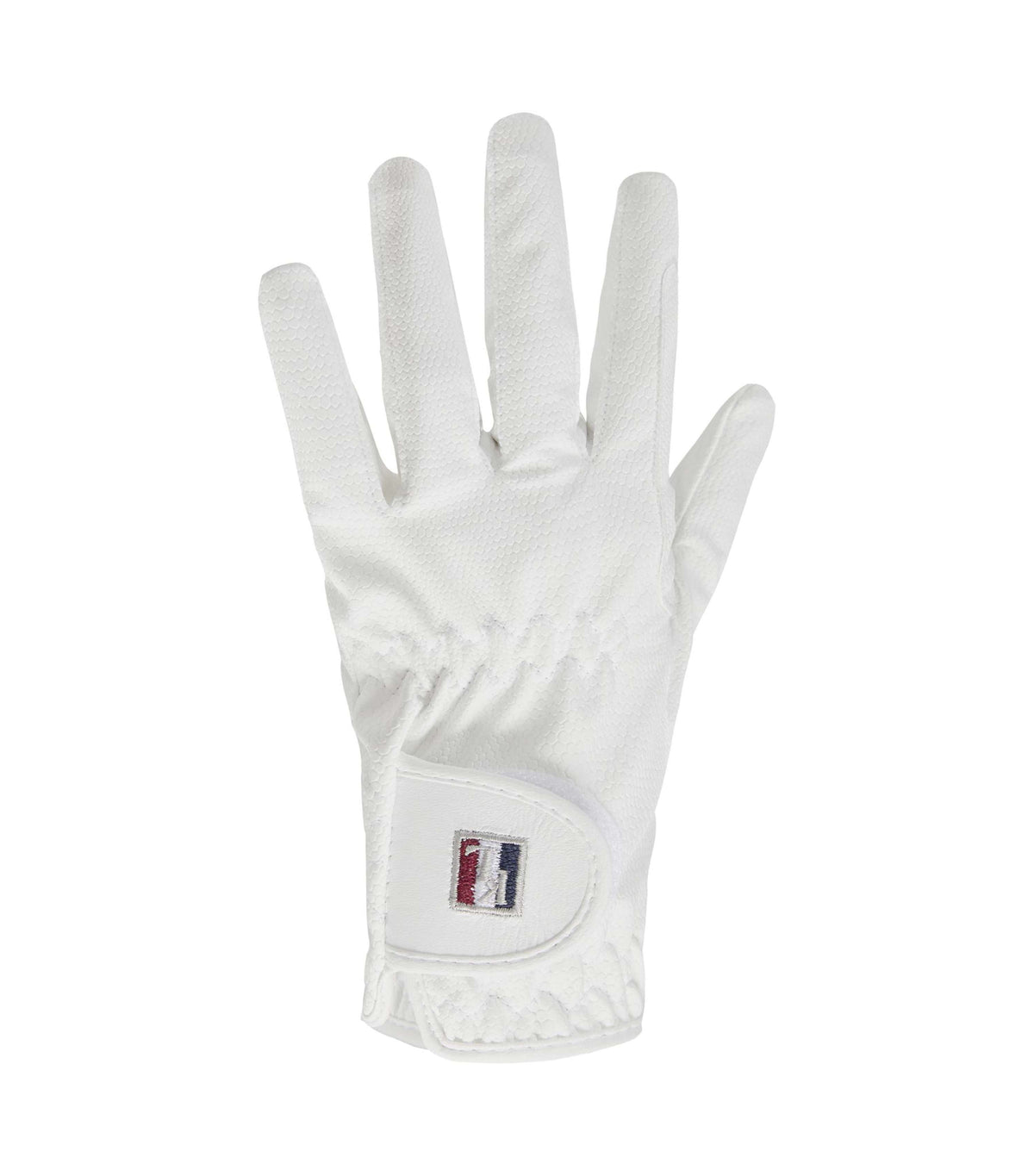 Kingsland Guantes de Equitación Classic Blanco