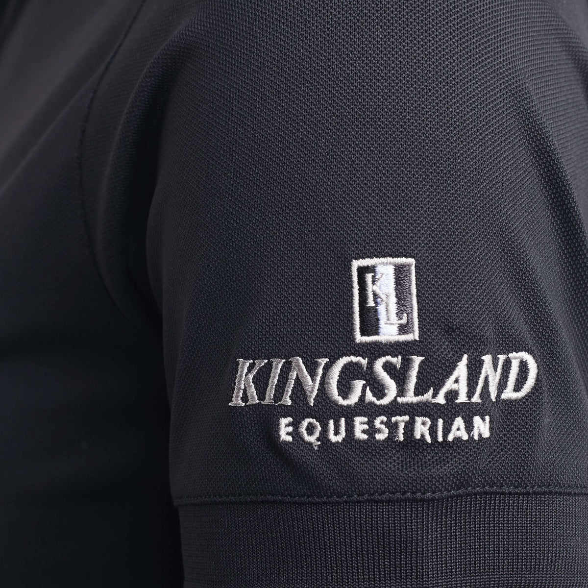 Kingsland Shirt Classic Pique Mujer Negro