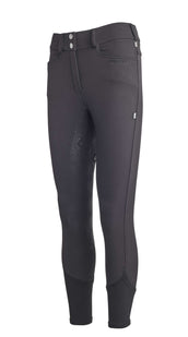 Kingsland Pantalón de Equitación Kadi E-Tec Full-Grip Mujer Negro