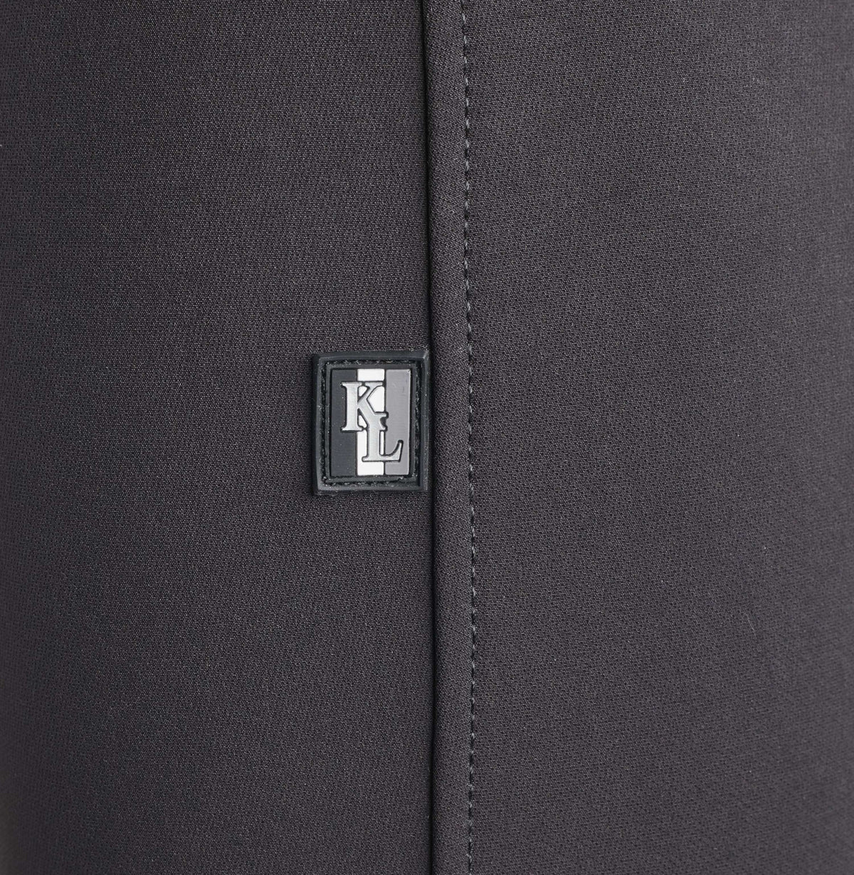 Kingsland Pantalón de Equitación Kadi E-Tec Full-Grip Mujer Negro