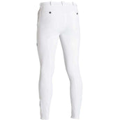Kingsland Pantalón de Equitación Kenton Full Grip Hombres Blanco