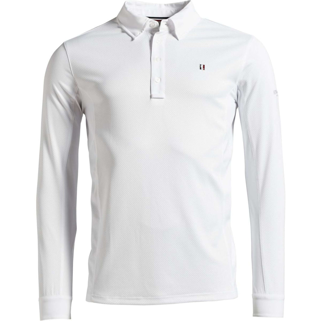 Kingsland Camiseta de Competición Classic Hombres Blanco