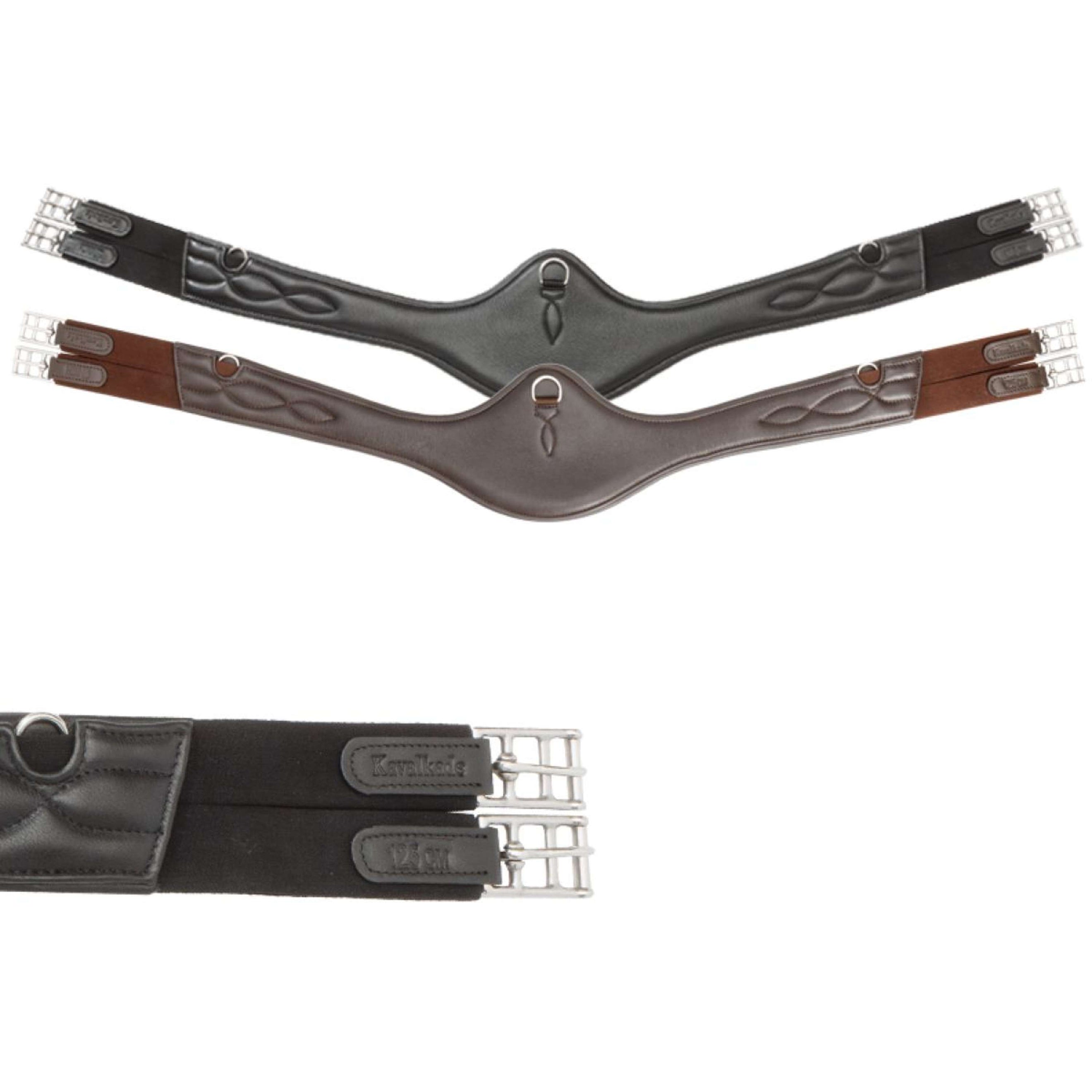 Kavalkade Cincha General Polivalente Casper Soft Negro/Negro