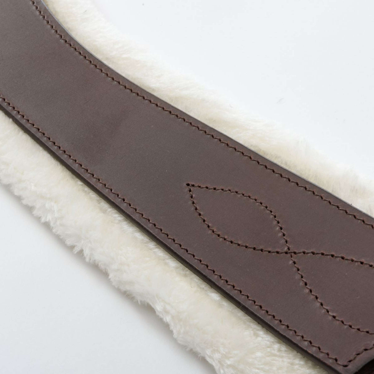 Kavalkade Cincha General Polivalente Casper Oiled Leather Piel sintética con elástico. Marron/Natural