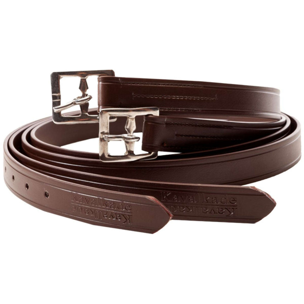 Kavalkade Correas de estribo Biothane Marron