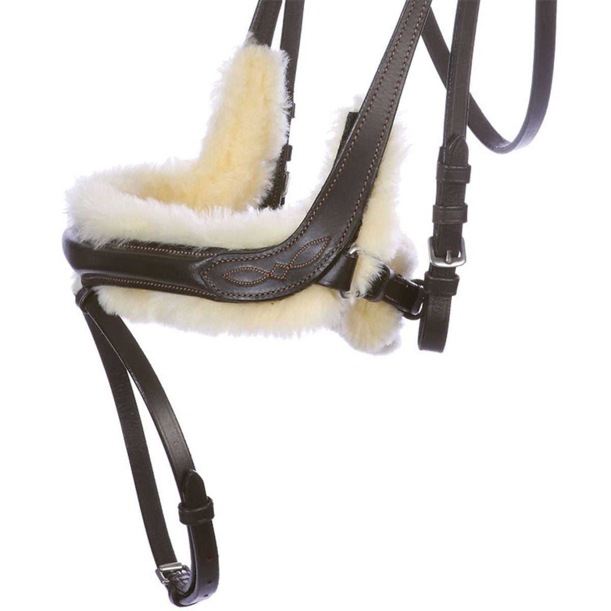 Kavalkade Brida Ivy Español: Piel de Oveja Marron