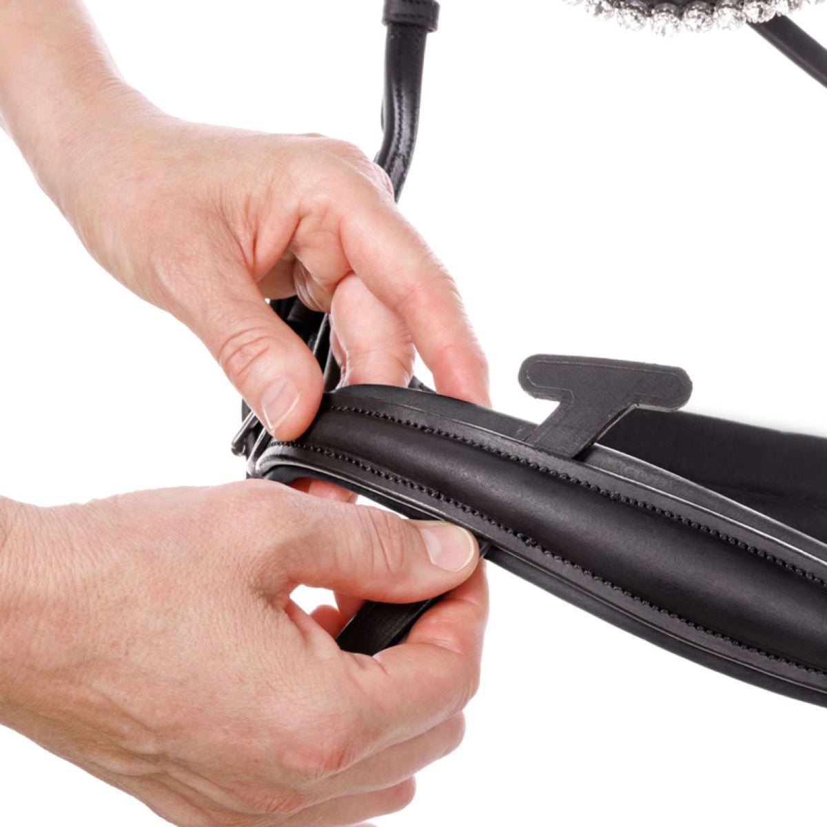 Kavalkade Brida Caliano Negro/Plata