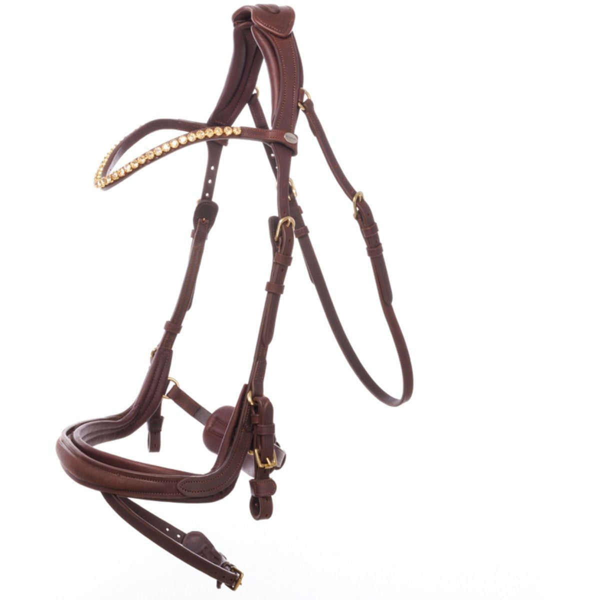 Kavalkade Brida Caliano Marron/Laton