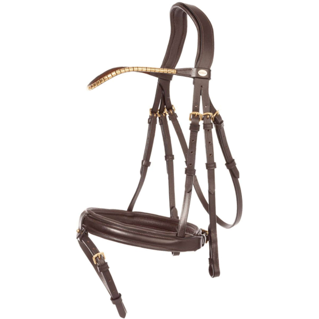 Kavalkade Brida Clinchesse Marron/Laton