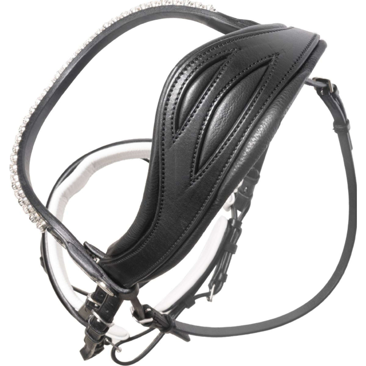 Kavalkade Brida Liliana Negro/Charol/Blanco