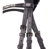 Kavalkade Brida Ivella Faux Fur Negro/Charol/Negro