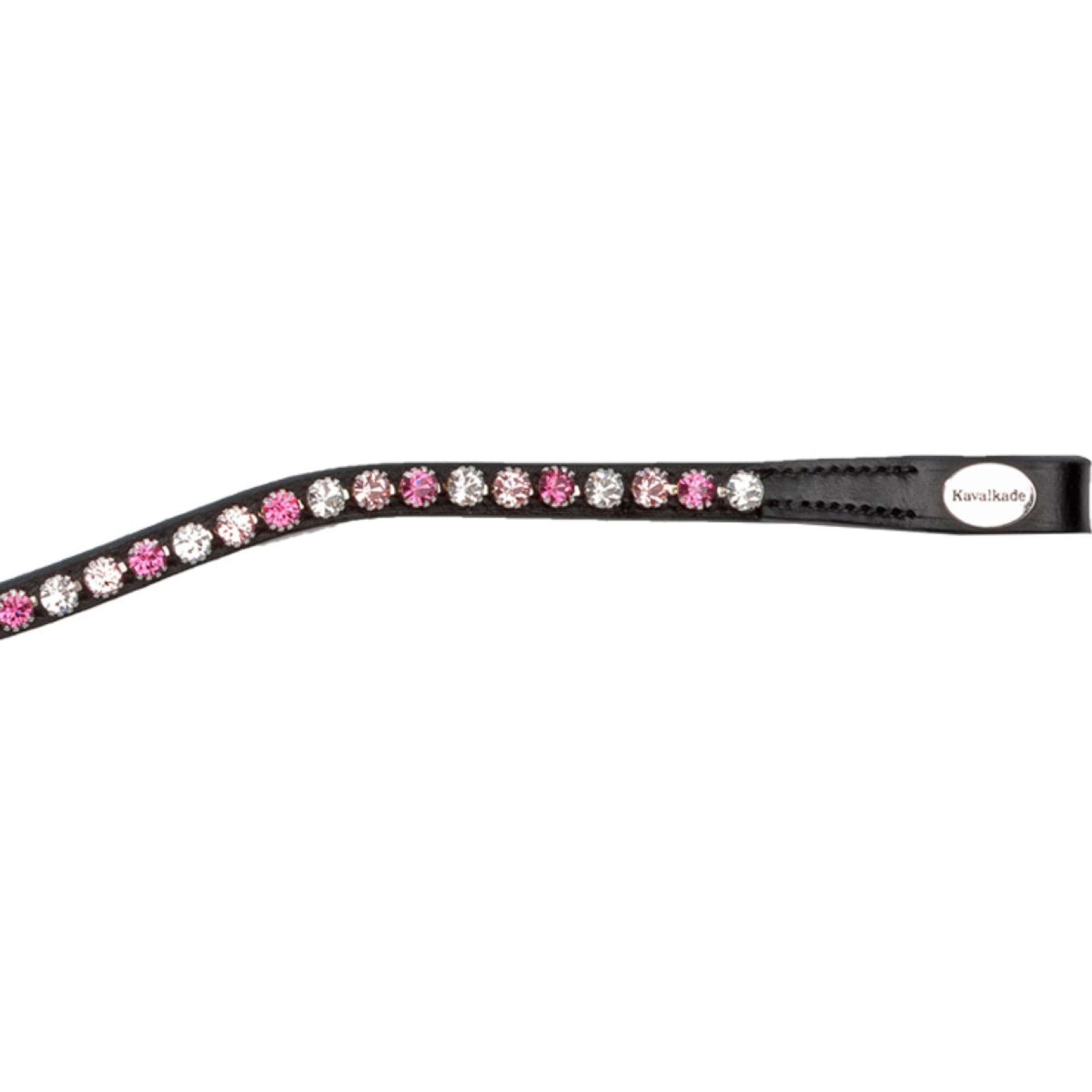 Kavalkade Frontal Splendid Gebogen Negro/Rosa Kavalkade Frontal Splendid Gebogen Negro/Rosa