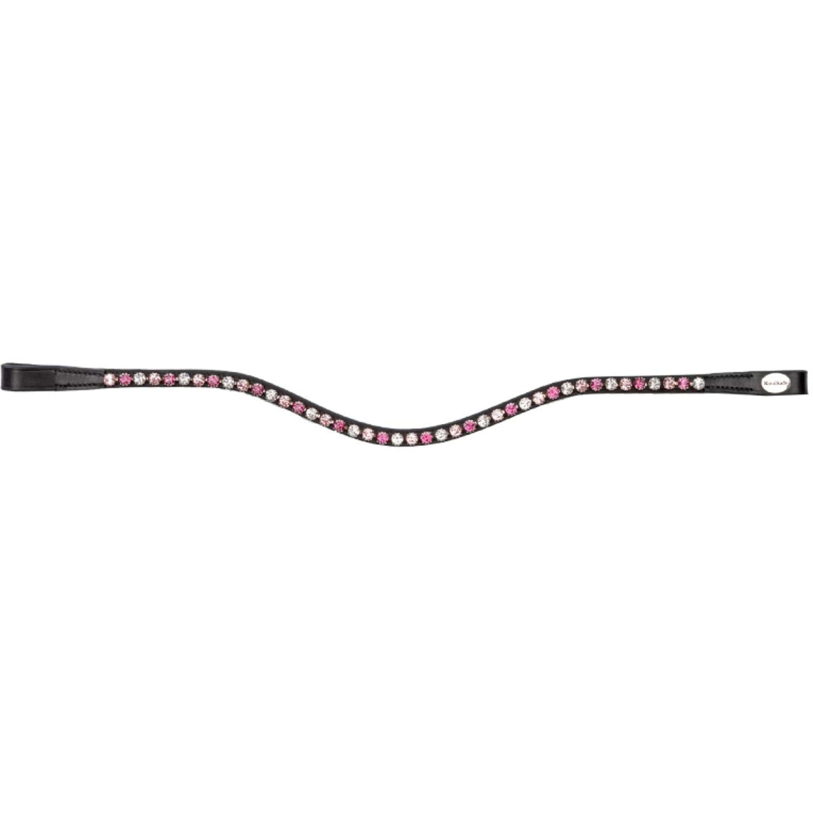 Kavalkade Frontal Splendid Gebogen Negro/Rosa