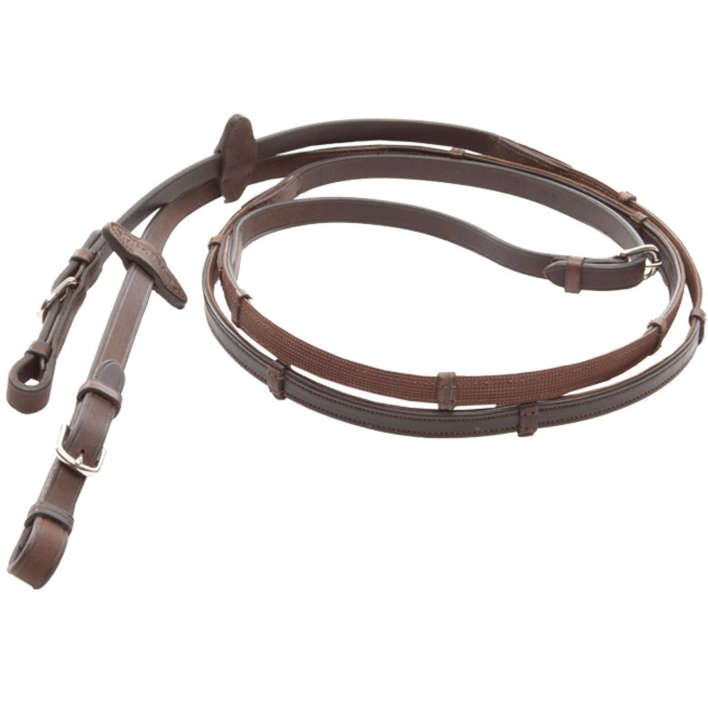 Kavalkade Riendas Soft Grip Marron
