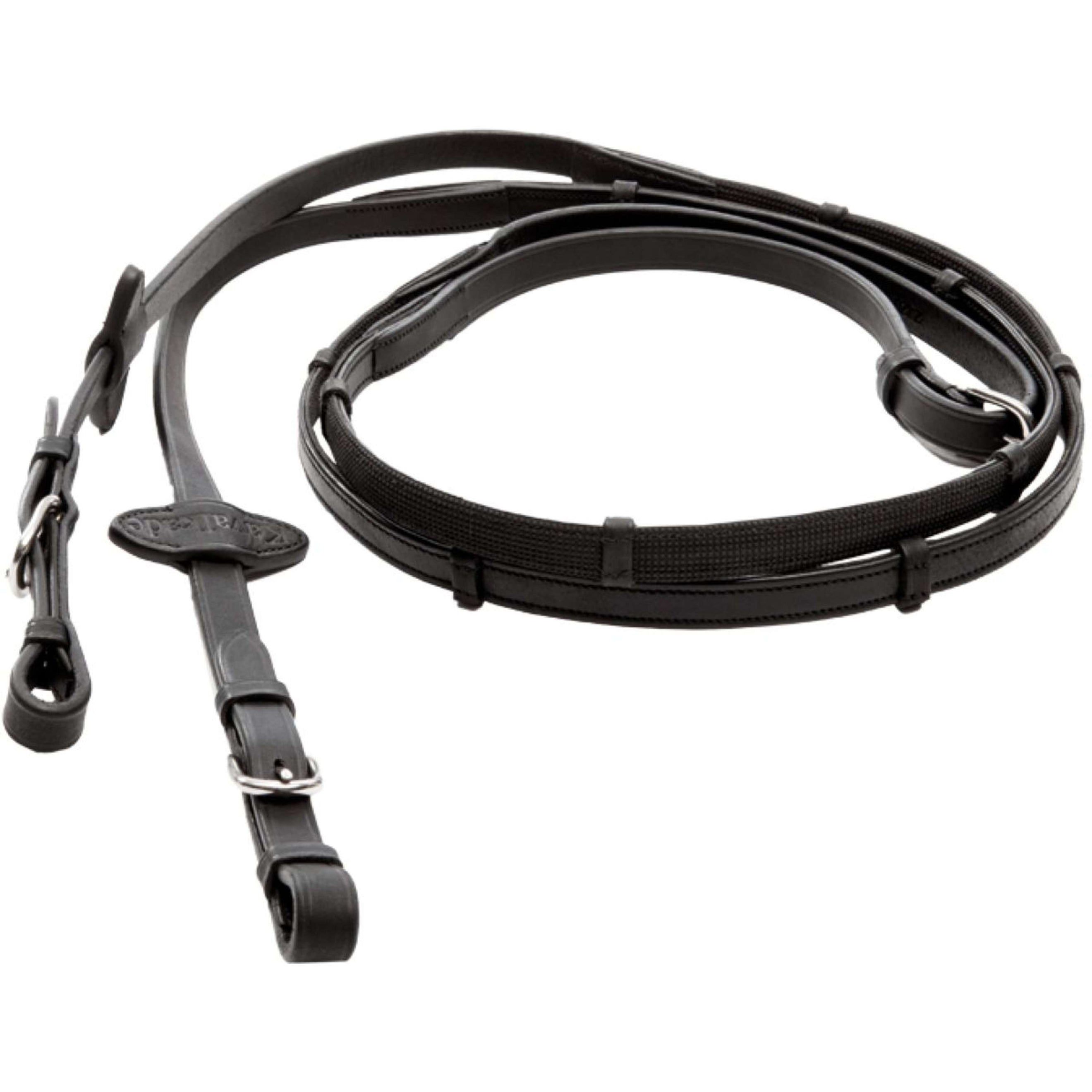 Kavalkade Riendas Soft Grip Negro
