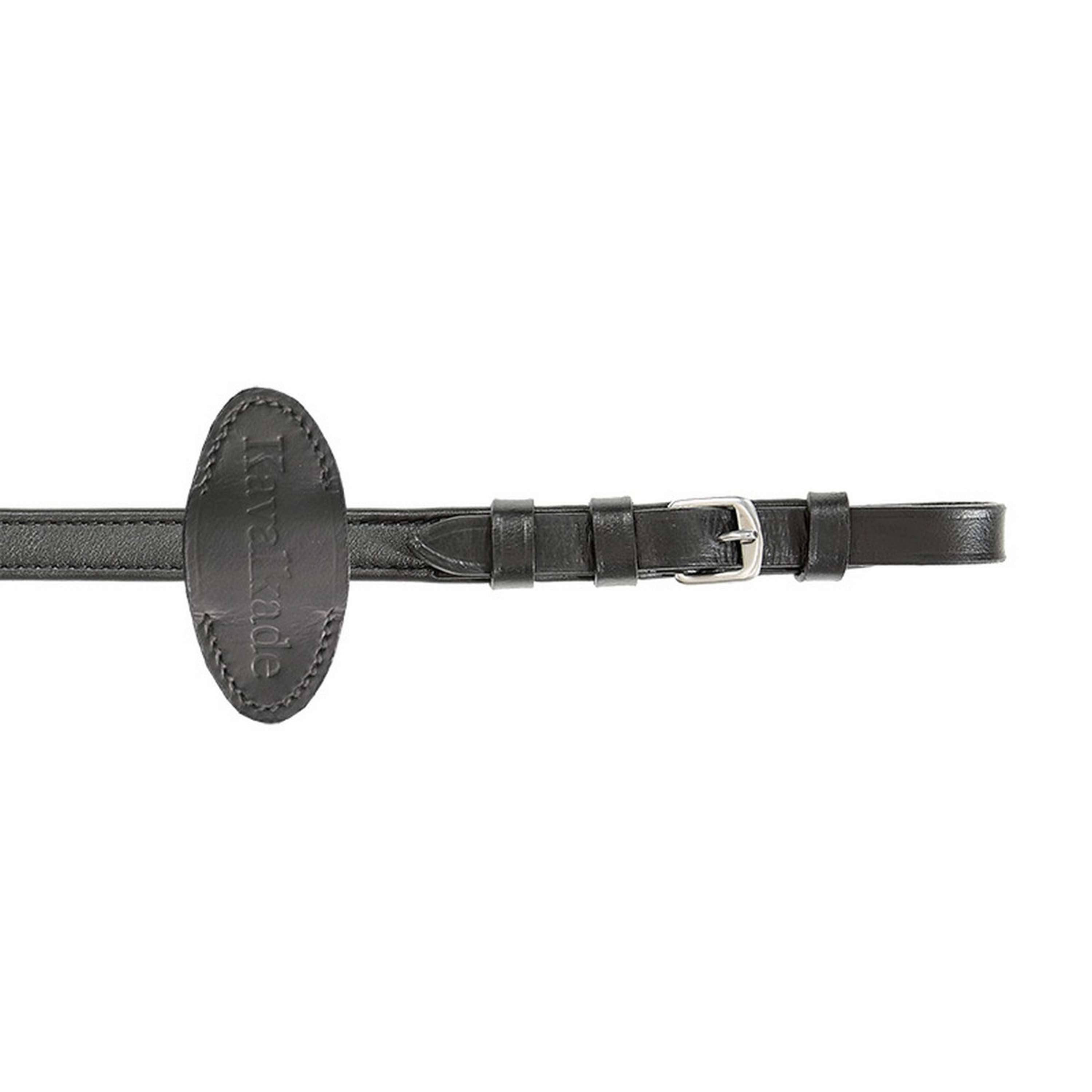 Kavalkade Riendas Softleder Negro