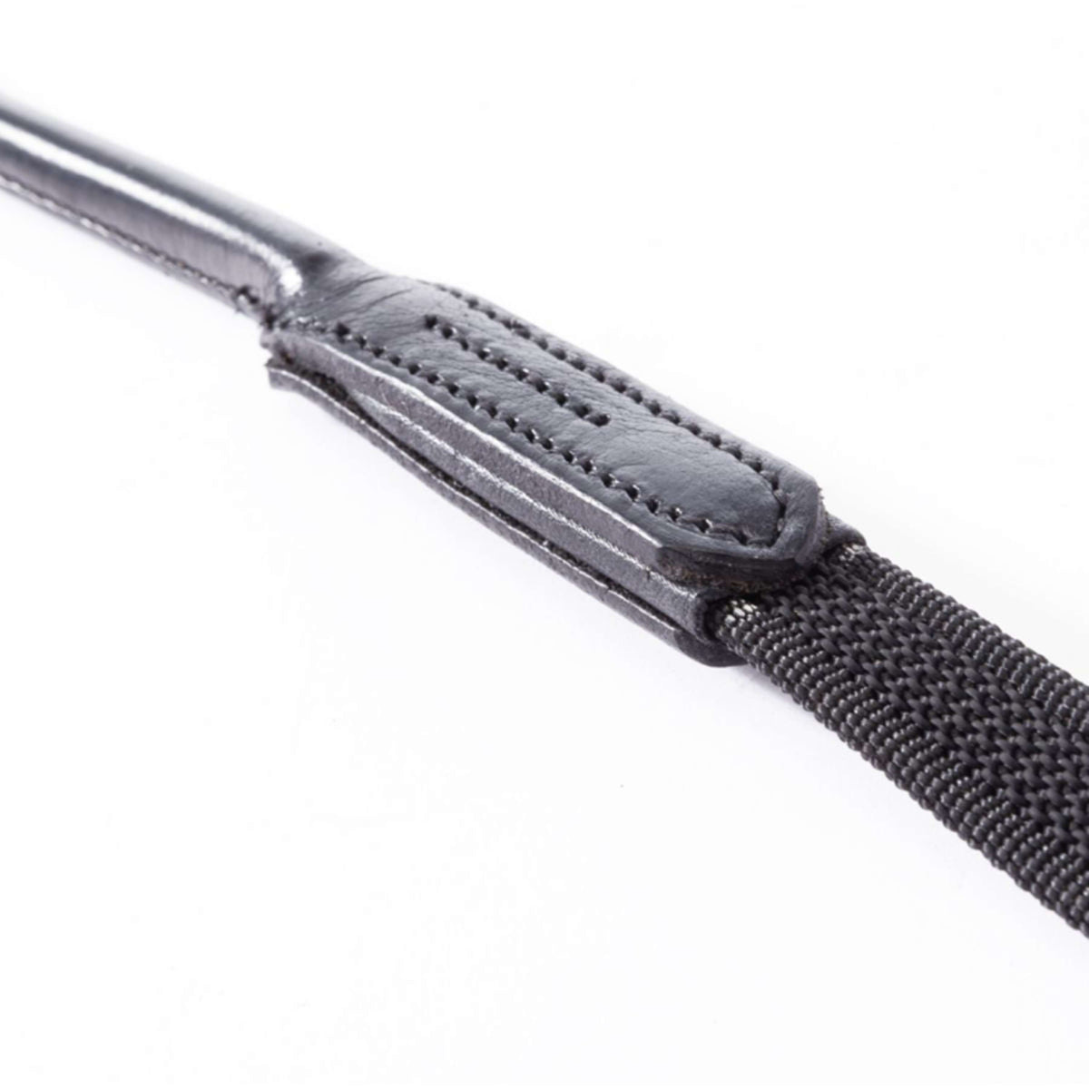 Kavalkade Riendas Cosido Alrededor Negro