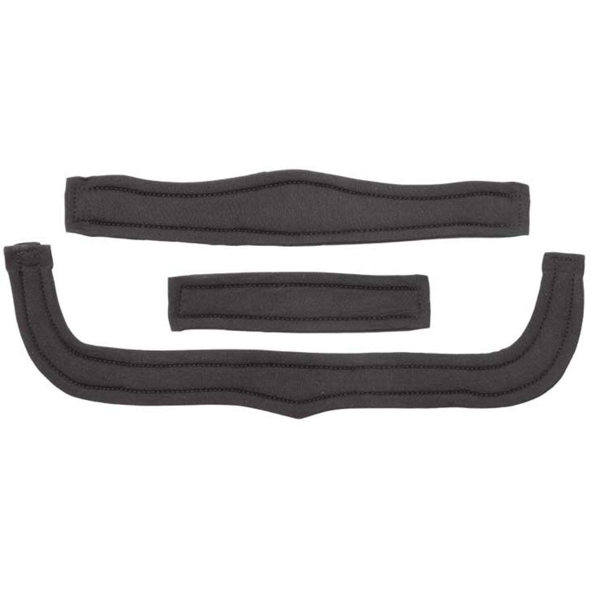 Kavalkade Almohadilla para Cabeza y Nariz Ivy Para Brida Negro