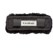 Kavalkade Almohadilla para Cabeza y Nariz Español: Piel de Oveja Negro