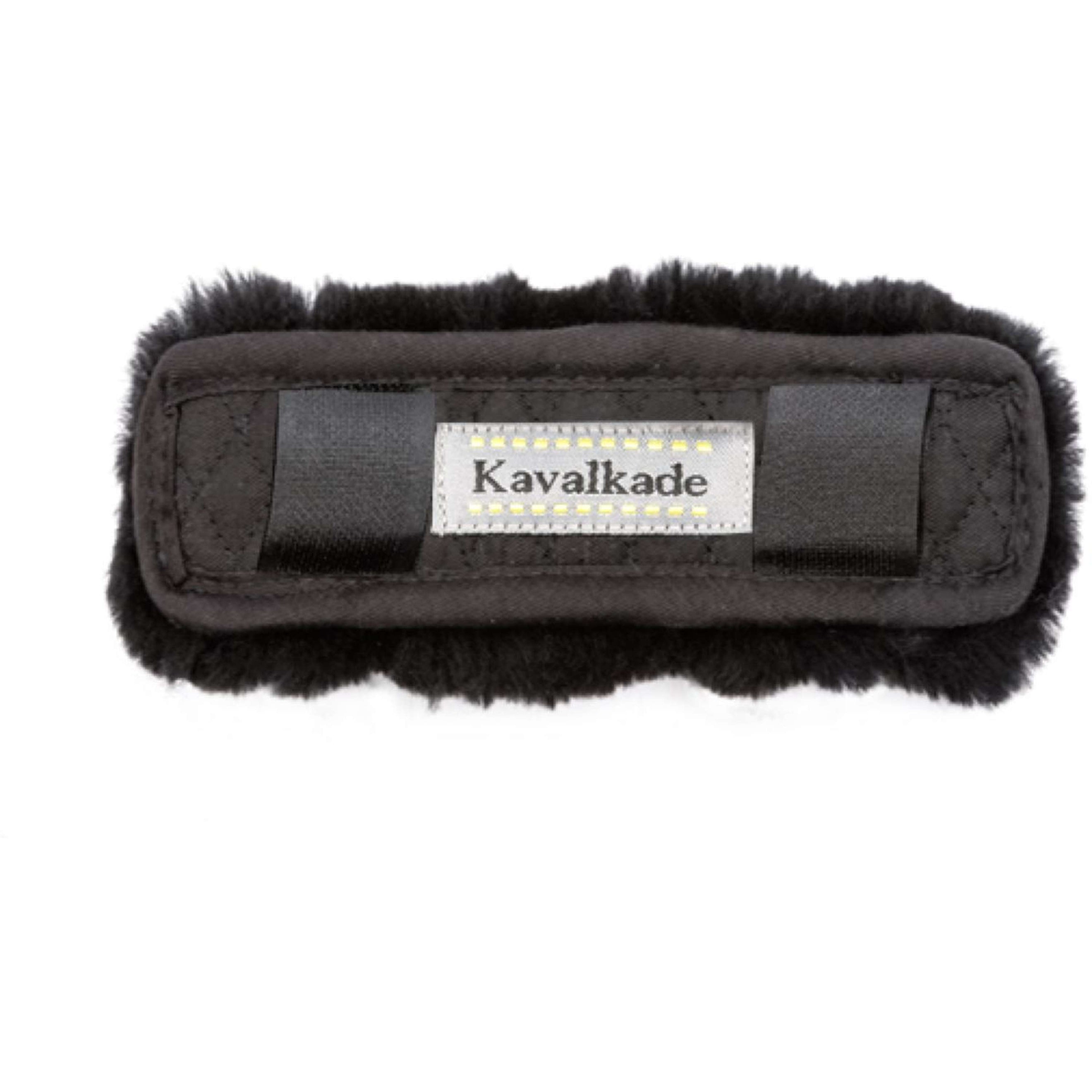 Kavalkade Almohadilla para Cabeza y Nariz Español: Piel de Oveja Negro Kavalkade Almohadilla para Cabeza y Nariz Español: Piel de Oveja Negro