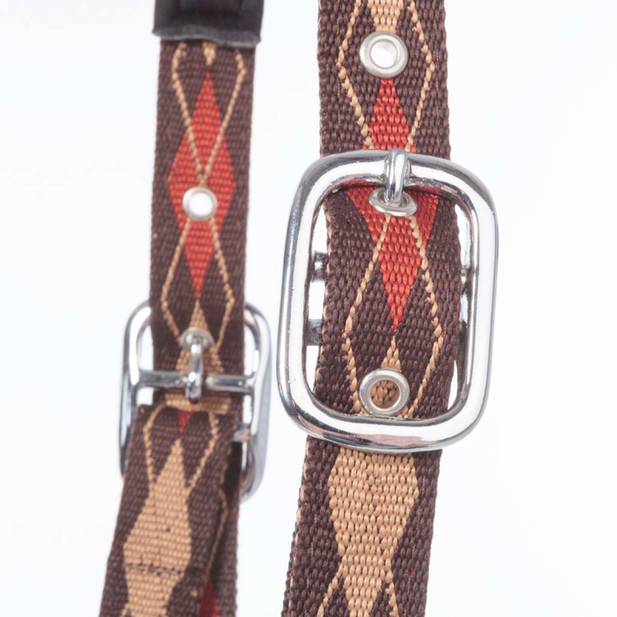 Kavalkade Cabezada Classic Raute Marron<>Naranja