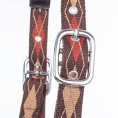 Kavalkade Cabezada Classic Raute Marron<>Naranja