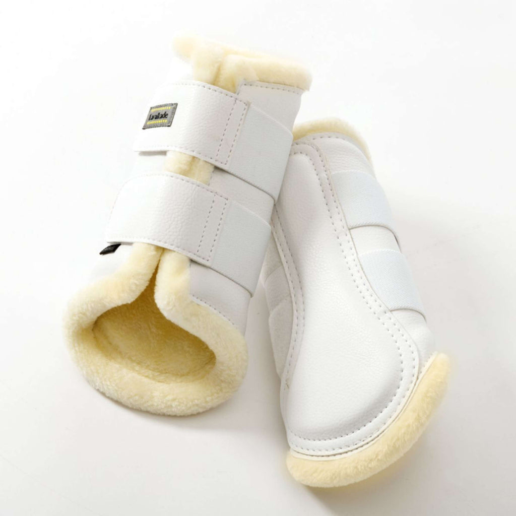 Kavalkade Dressage Boots con Pelo Sintético Blanco