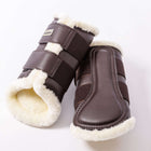 Kavalkade Dressage Boots Anatomic Faux Fur Marron Beige
