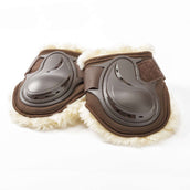 Kavalkade Botas para menudillo Compete 'n Wool con Lana Marron