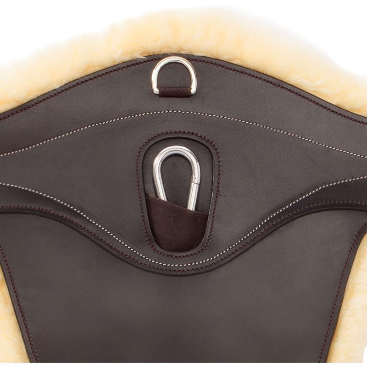 Kavalkade Cincha Excellence con Lana de Cordero Marron