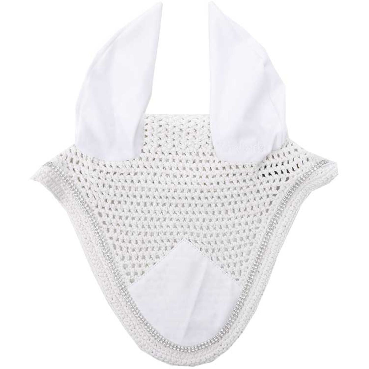 Kavalkade Bonete para Orejas con Piedras de Imitación Blanco