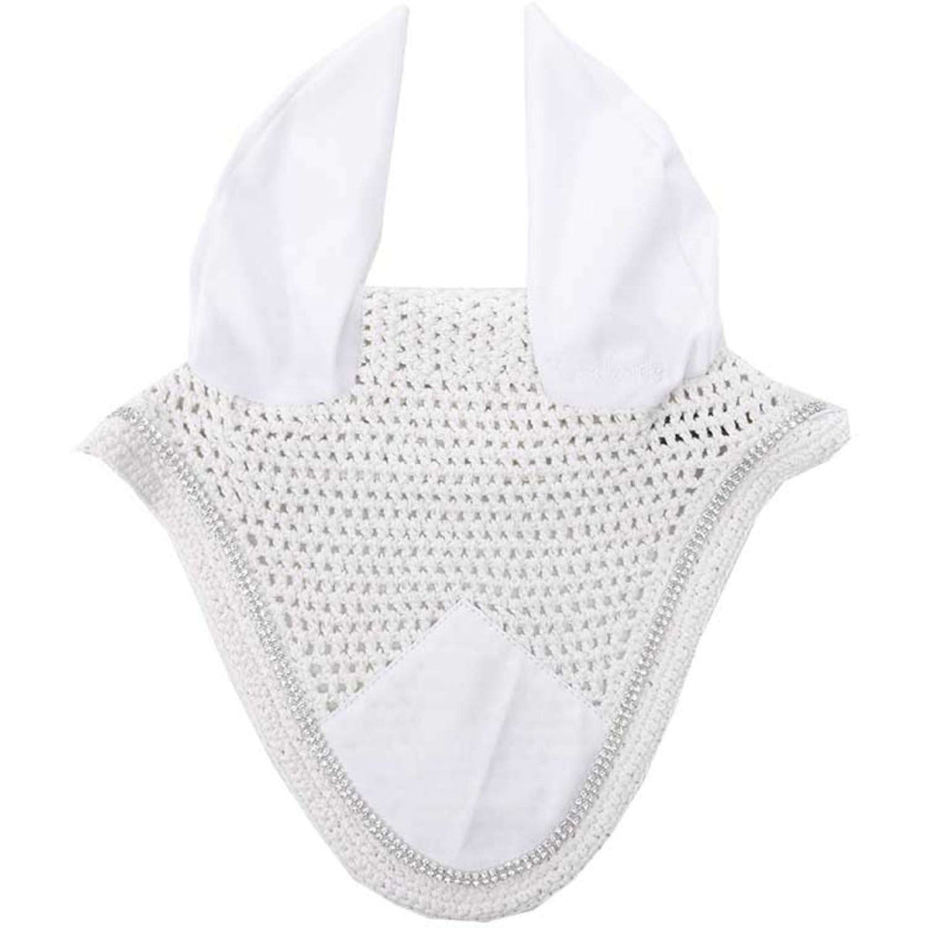 Kavalkade Bonete para Orejas con Piedras de Imitación Blanco