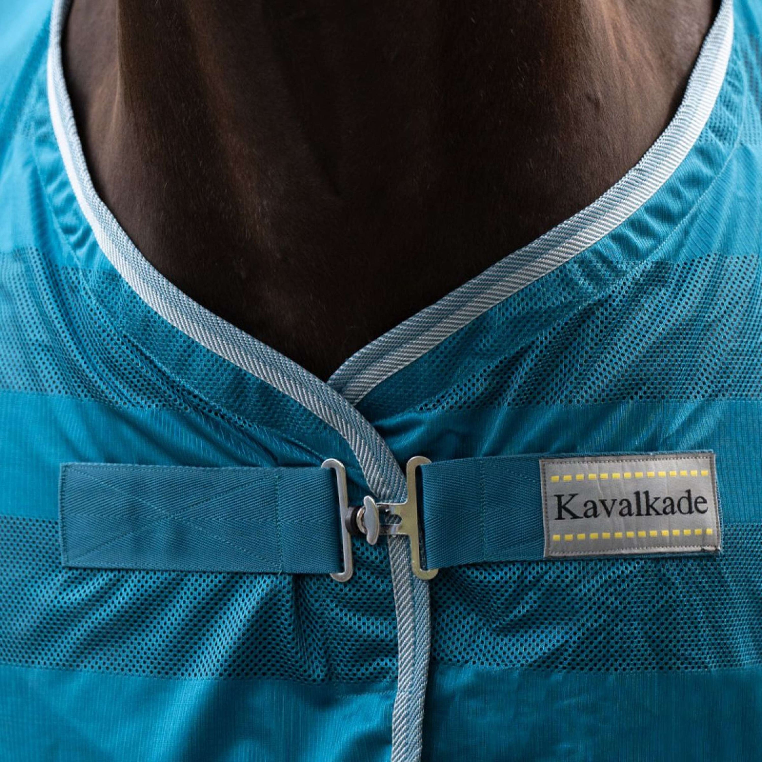 Kavalkade Manta Antimoscas Stripe Petrol