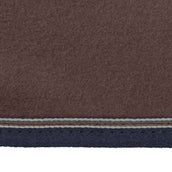 Kavalkade Manta para el sudor Ecoline Fleece Marron oscuro