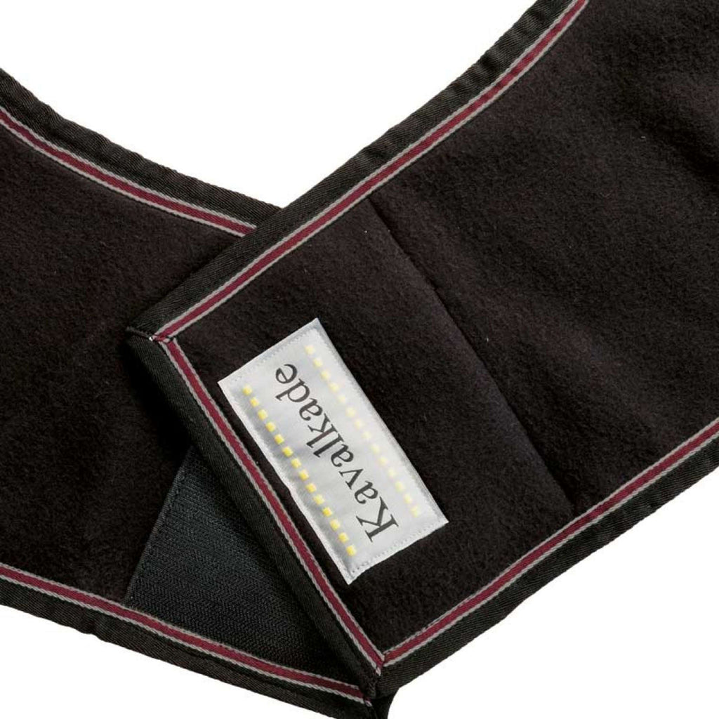 Kavalkade Manta de ejercicio Work Fleece Negro