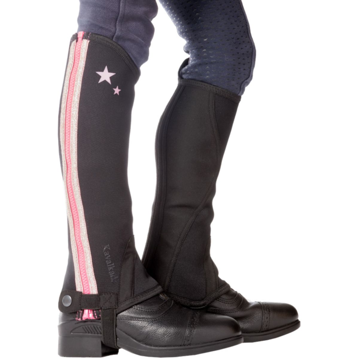 Kavalkade Chaps Lotta Kids Negro/Rosa