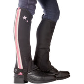 Kavalkade Chaps Lotta Kids Negro/Rosa