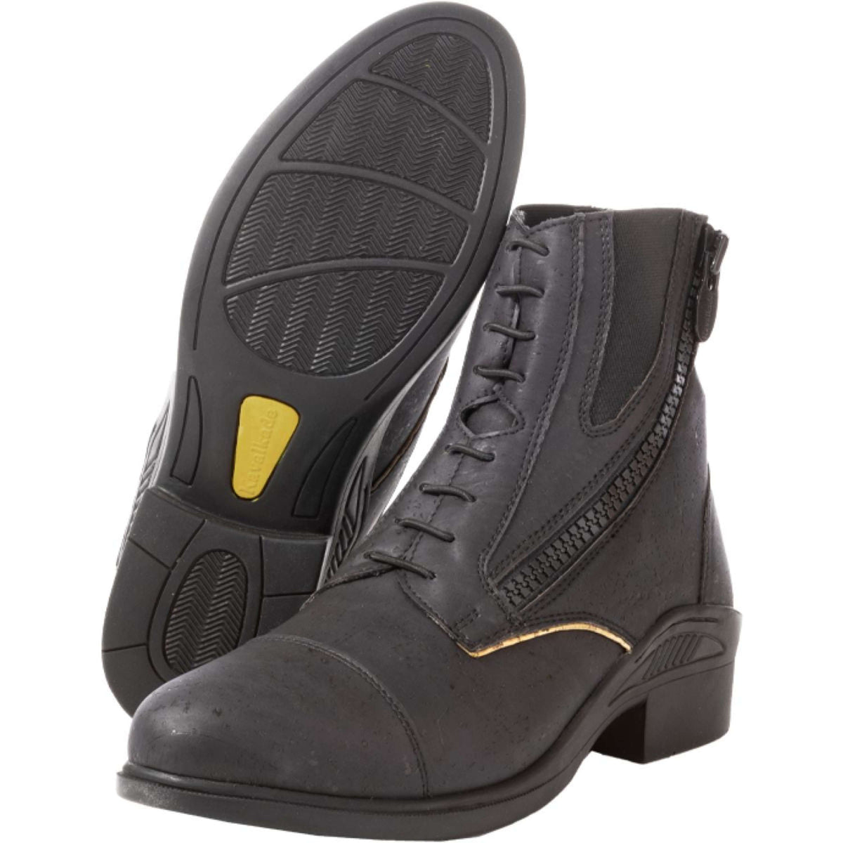 Kavalkade Jodhpur Cortica Vegane de Corcho Negro