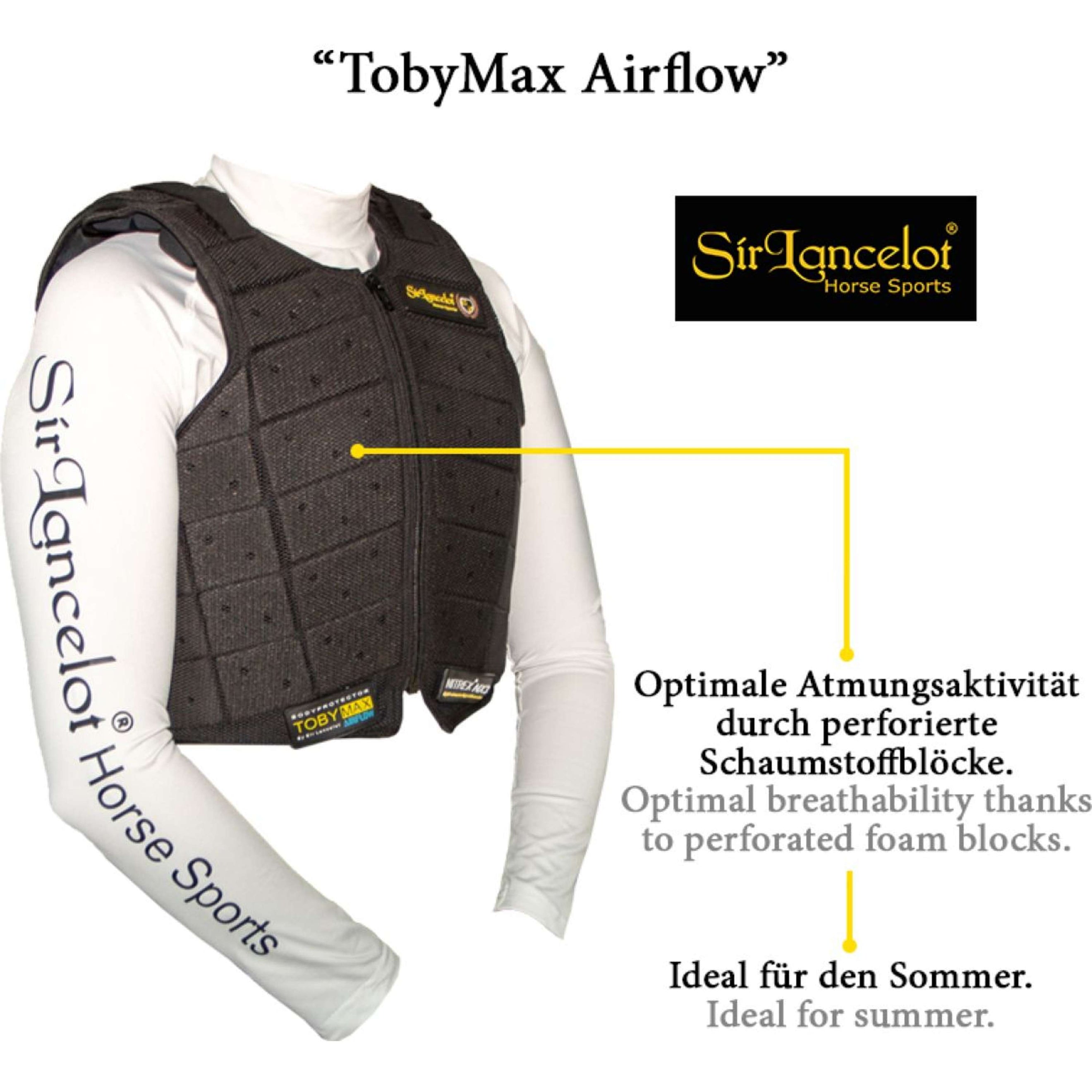 Kavalkade Protector Corporal Toby Max Airflow Verano Negro Kavalkade Protector Corporal Toby Max Airflow Verano Negro