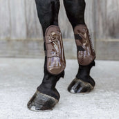 Kentucky Horsewear Botas para tendones Bamboo Elastic Marron